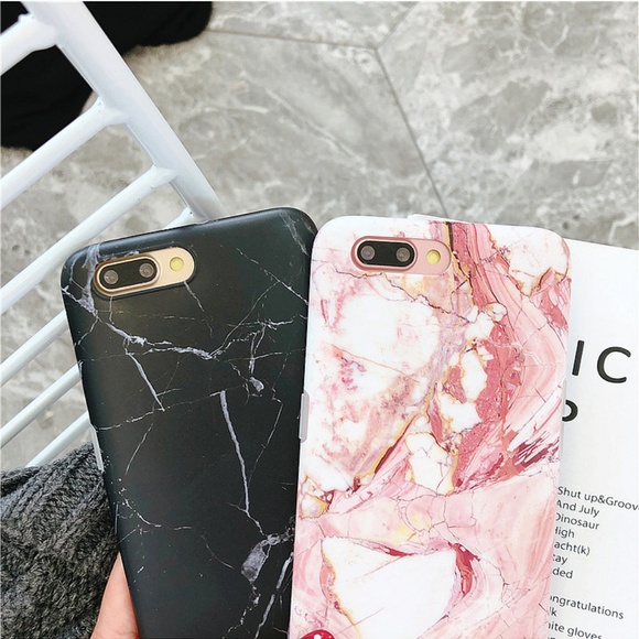 iPhone XR/XS/7/8/Plus ❤️ ins marble phone case - Picture 5 of 7
